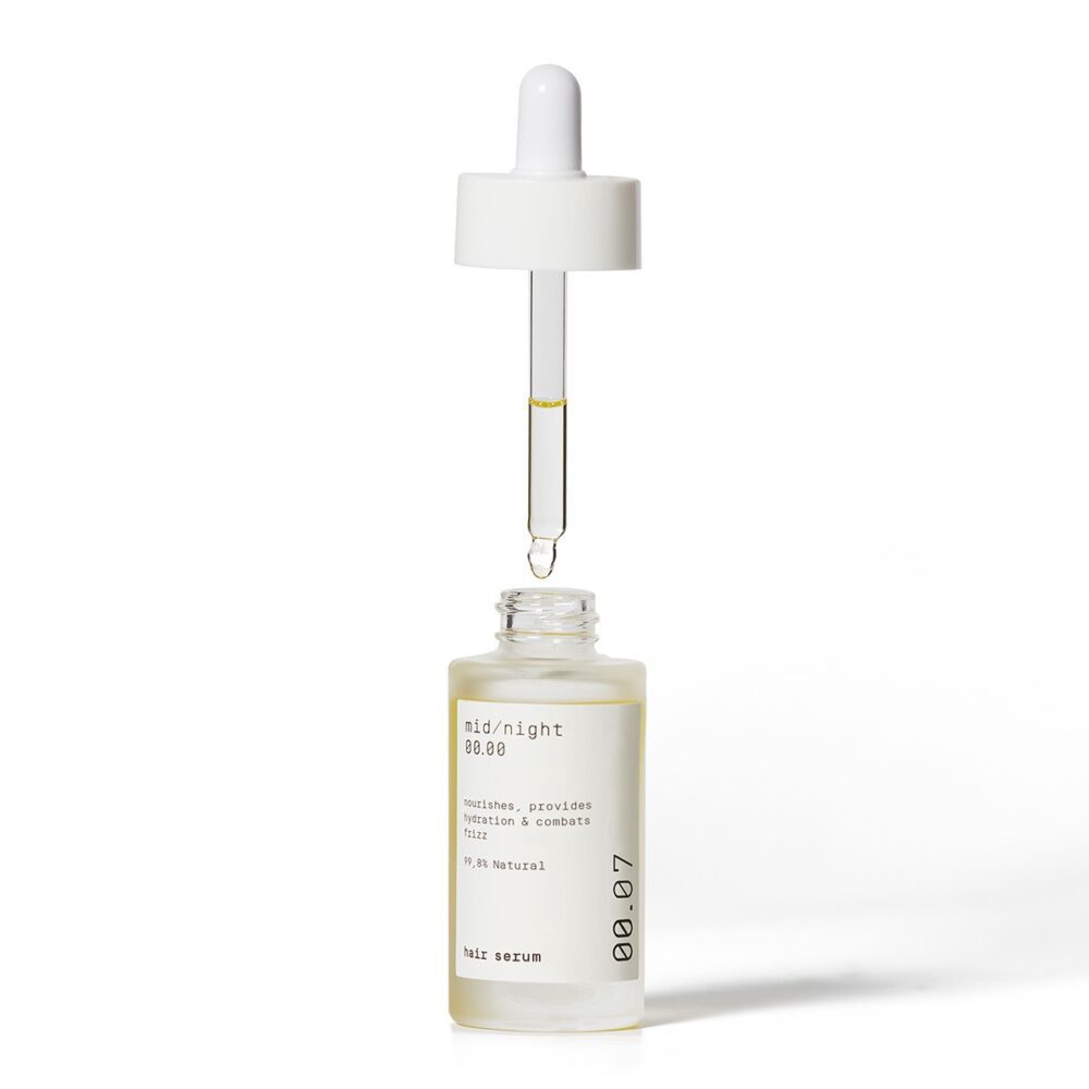 Mid/Night Hair Serum 00.07: Repair and Seal for Strong, Hydrated Hair with Lavender Essence