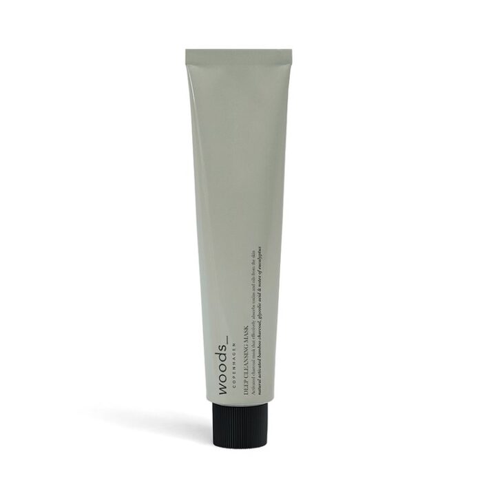 Woods Copenhagen Deep Cleansing Mask: Silky-Smooth Charcoal Purification for Radiant Skin