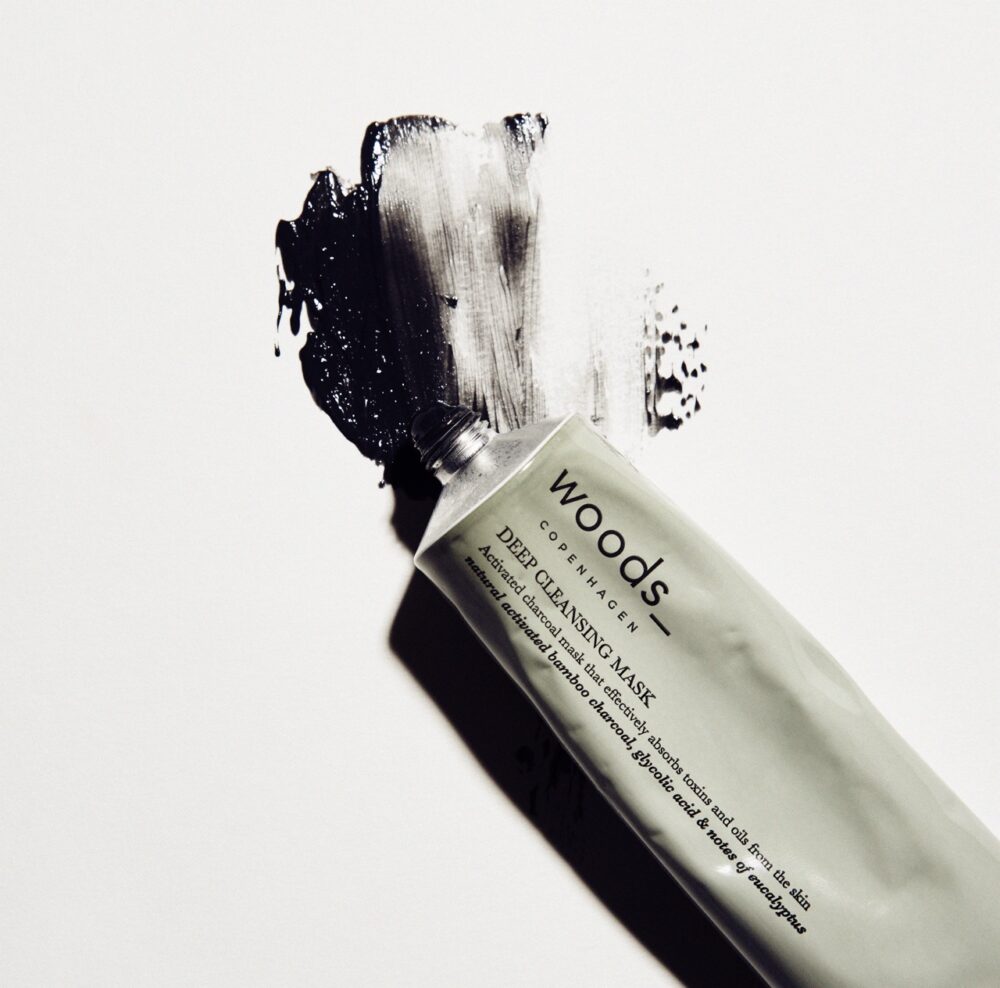 Woods Copenhagen Deep Cleansing Mask: Silky-Smooth Charcoal Purification for Radiant Skin