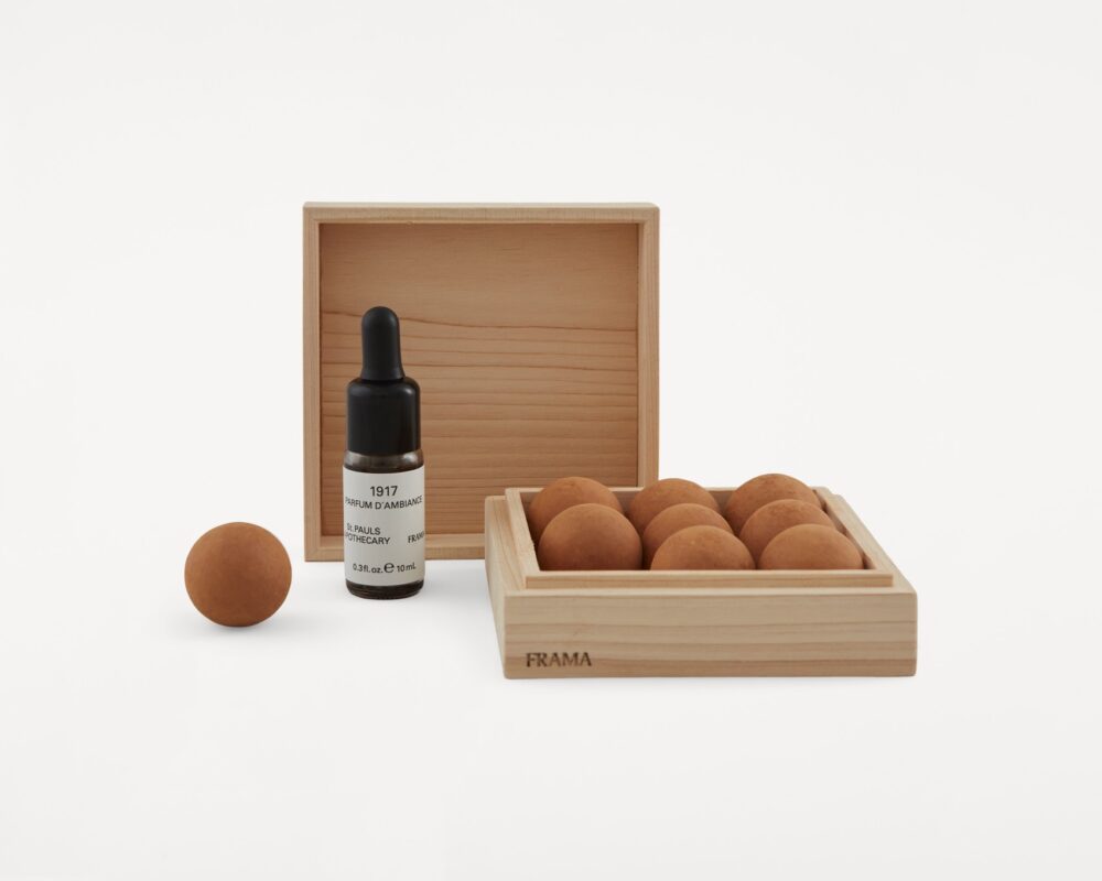 Frama Gift Box: From Soil to Form Oil Diffuser and 1917 Essential Oil Dropper with Bergamot, Lilac, and Patchouli Scents