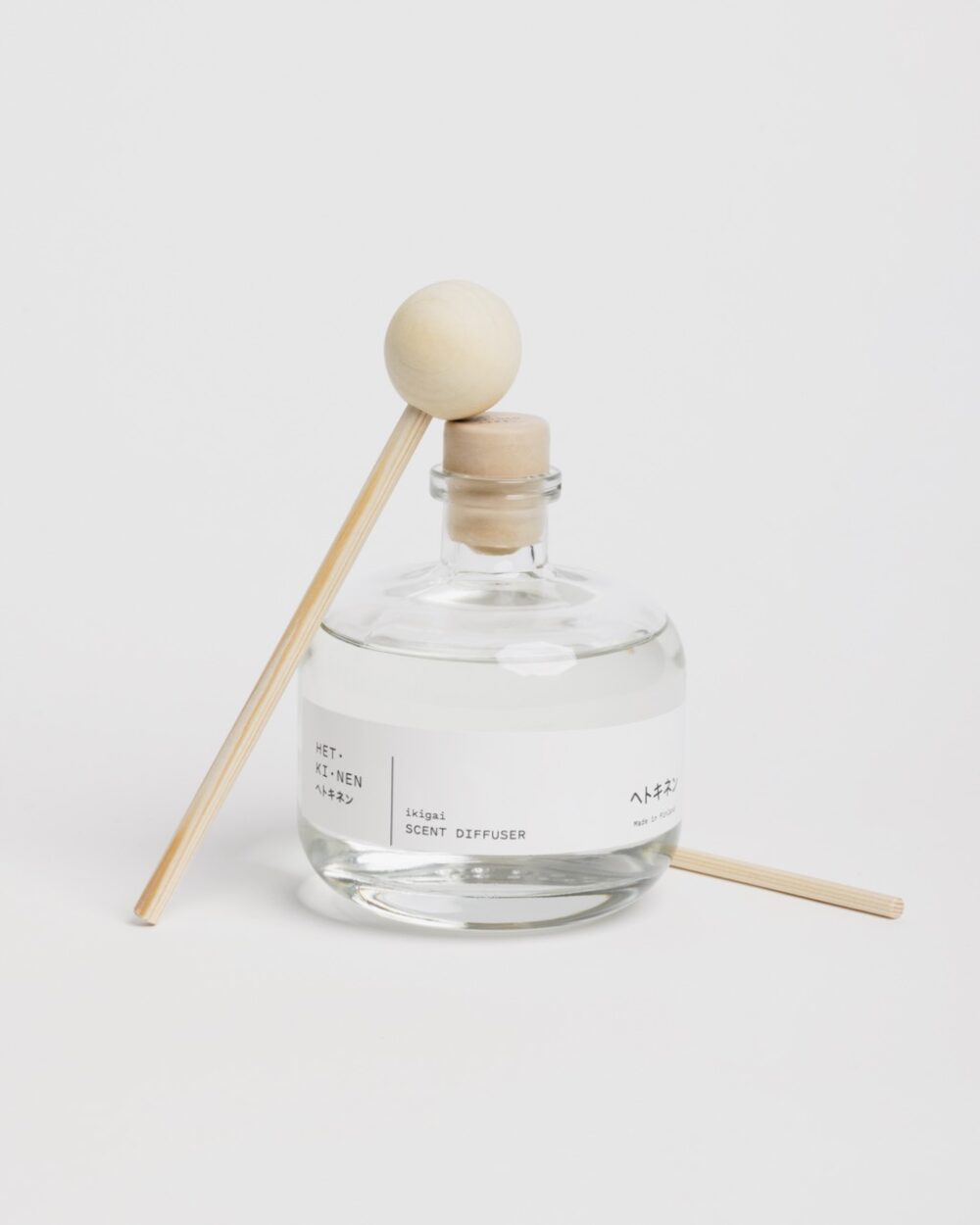 Hetkinen Scent Diffuser - Ikigai: A 500ml diffuser with a zestful, inquisitive, motivating scent.