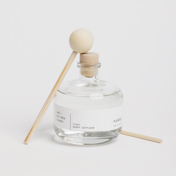 Hetkinen Scent Diffuser - Ikigai: A 500ml diffuser with a zestful, inquisitive, motivating scent.