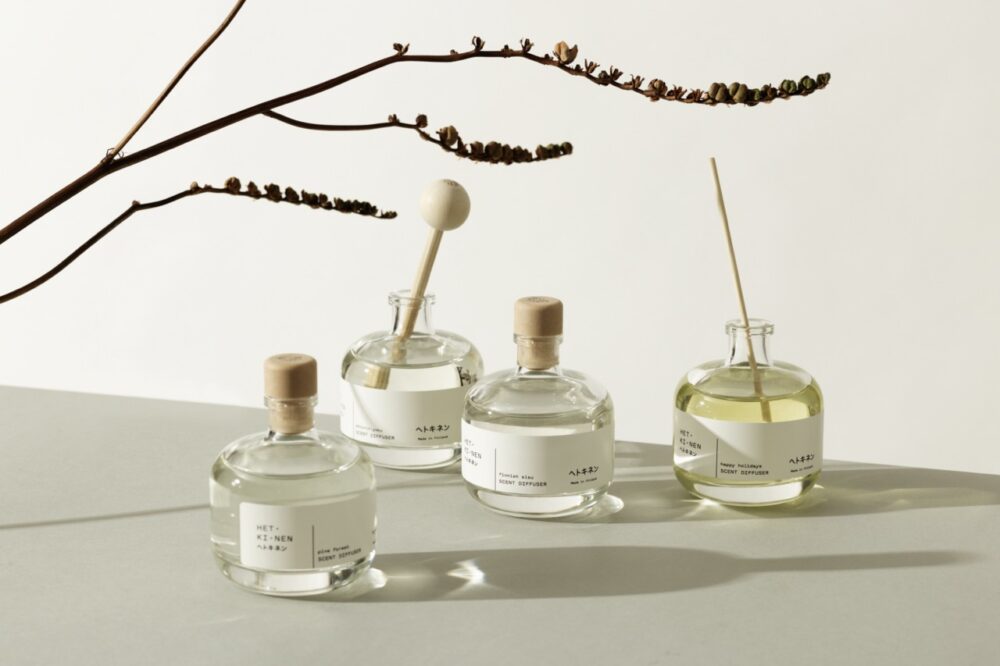 Hetkinen Scent Diffuser - Ikigai: A 500ml diffuser with a zestful, inquisitive, motivating scent.