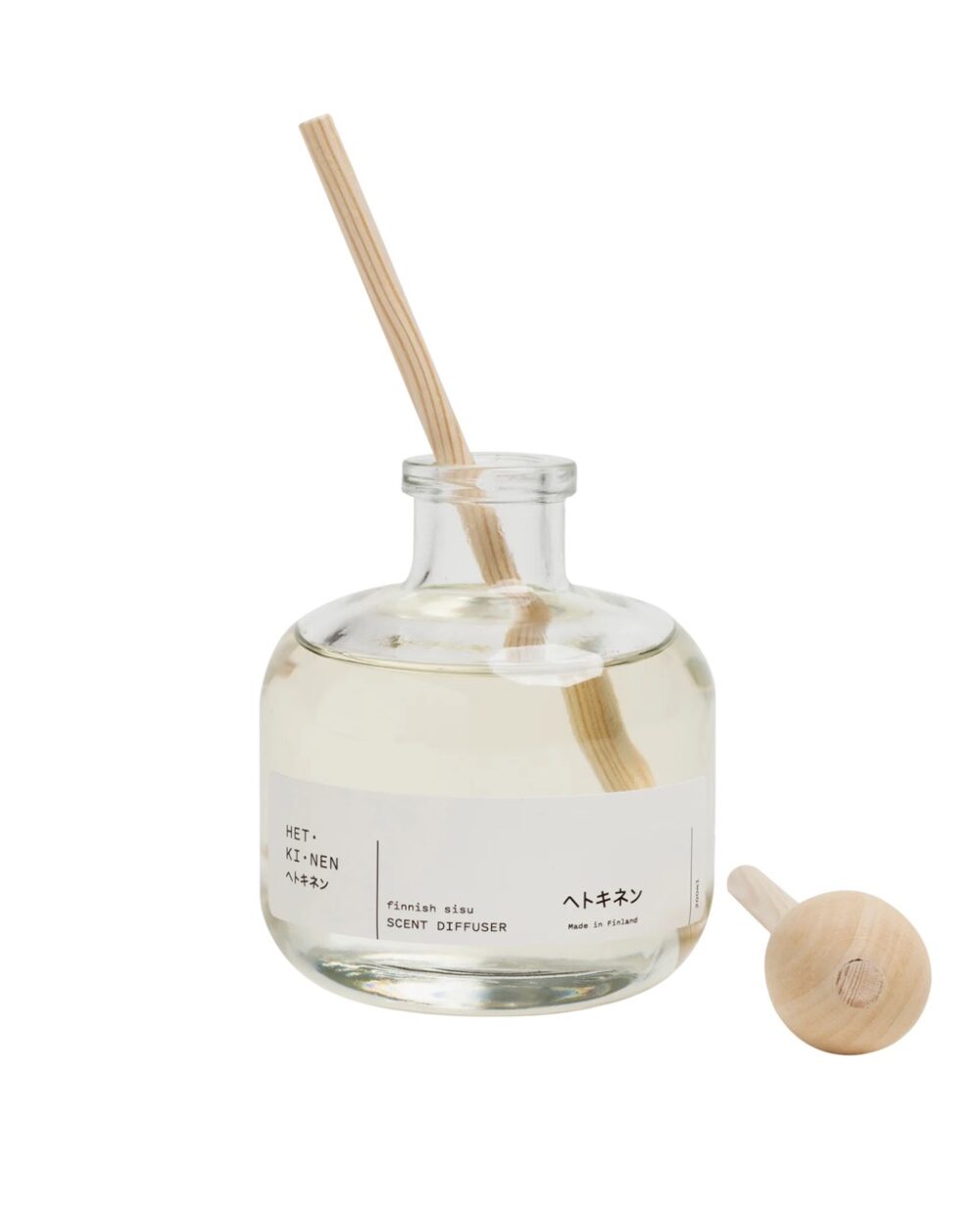 Hetkinen Scent Diffuser - Finnish Sisu: A 100ml diffuser with a powerful, unique fragrance.