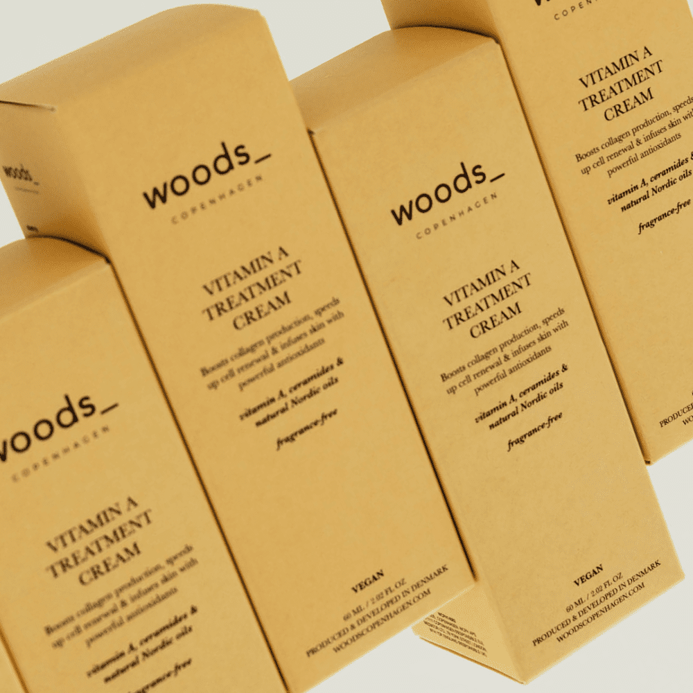 Woods Copenhagen Vitamin A Treatment Cream for all skin types.