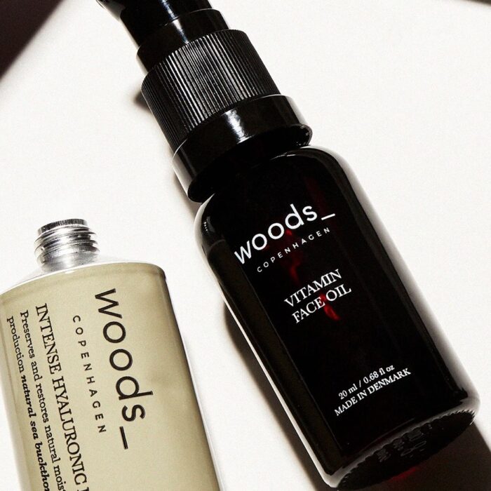 Woods Copenhagen Vitamin Face Oil - Luxurious 20ml bottle, suitable for all skin types.